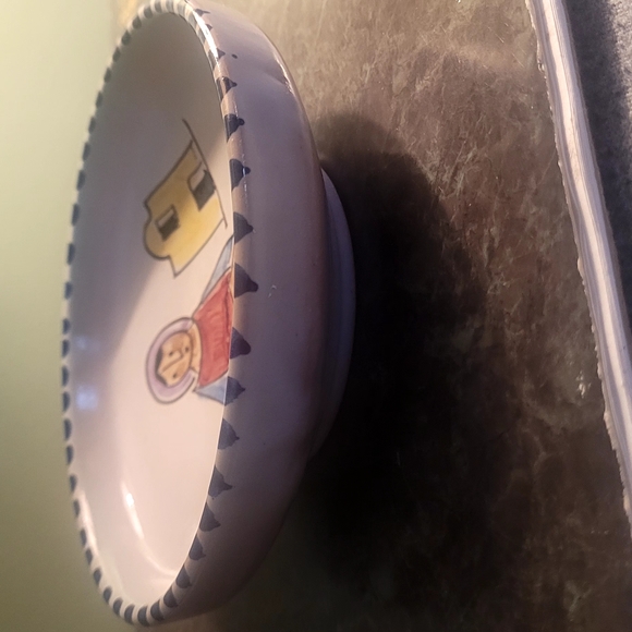 V. PINTO VIETRI Vintage 1960's Italian Pottery Dish - Picture 3 of 5